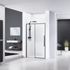 Sprchové dveře SOLAR BLACK MAT 100