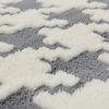 Plyšový koberec Clover Pepitka Grey