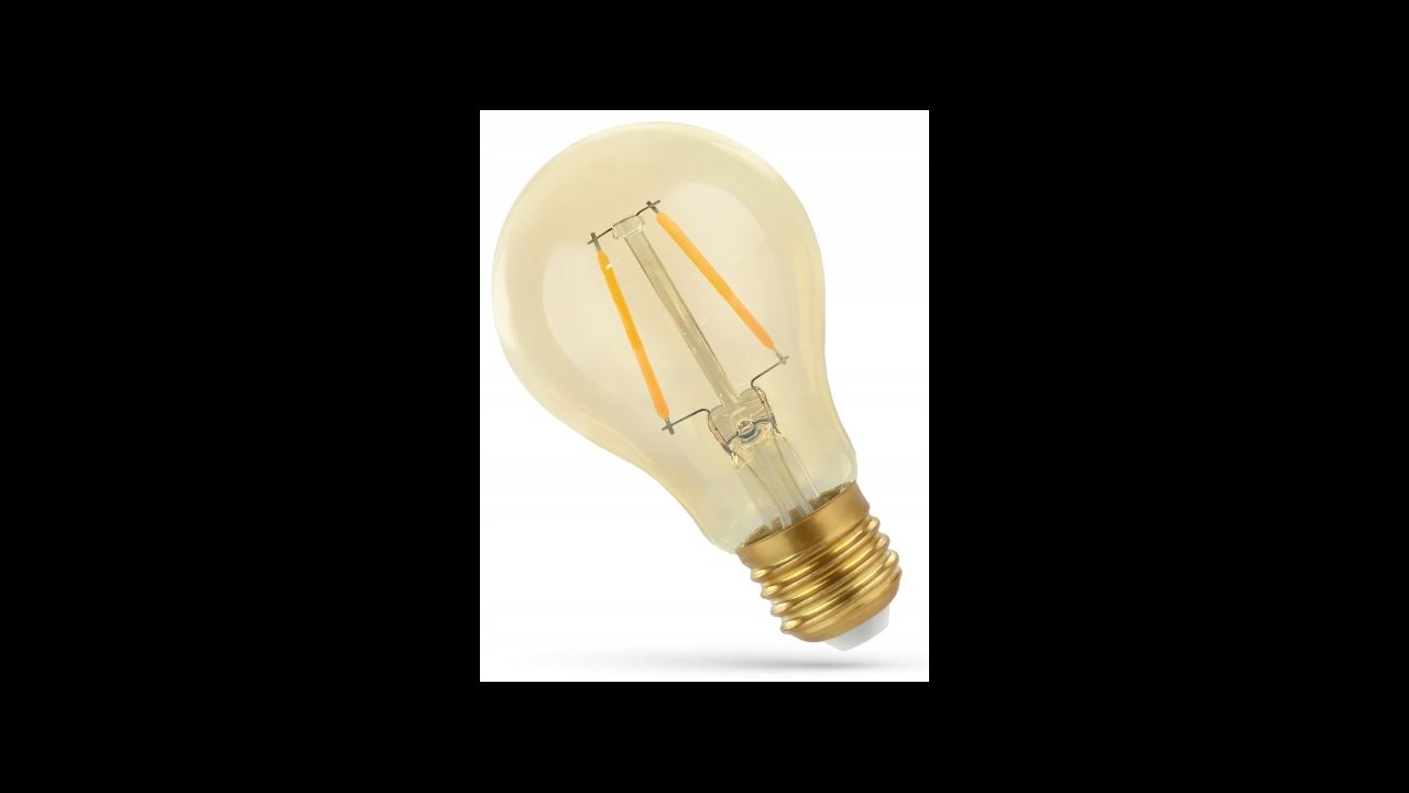 LED žárovka Teplá E-27 230V 2W Edison 14077