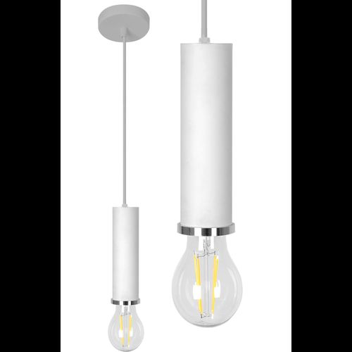 Samostatná závěsná stropní lampa OSTI A White
